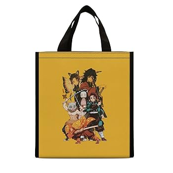 鬼滅の刃　保冷バッグ Amazon | 鬼滅の刃ランチバッグ 保冷 暖かい アニメ 手描き